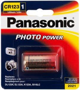Pile CR123A-BP de Panasonic