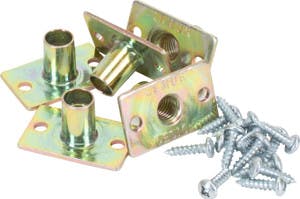 Lemur Design Steel T-Nuts 100-Pack