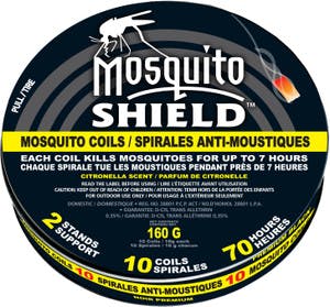 Spirales antimoustiques 160 g de Mosquito Shield