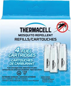 Thermacell Butane Fuel Cartridge Refills - 4 Pack
