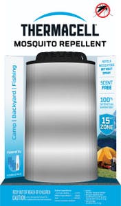 Thermacell Metal Edition Patio Shield Mosquito Repeller