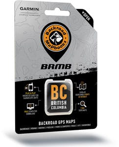 Backroad Mapbooks British Columbia GPS Map SD