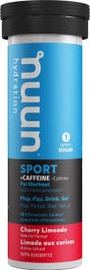 Nuun Sport  & Caffeine Electrolyte Replacement Tablets Cherry Limeade