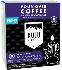 Kuju Coffee PourOver Bold Awakening Blend - 6 Pack