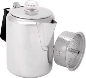 GSI Glacier Stainless Steel 9 Cup Percolator