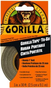 Rouleau de ruban adhésif To-Go (2,5 cm x 9,1 m) de Gorilla