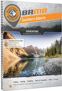 Southern Alberta de Backroad Mapbooks