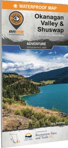 Okanagan Valley  & Shuswap BC Waterproof Map de Backroad Mapbooks