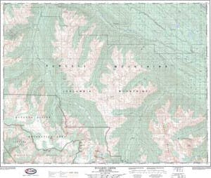82K15-Bugaboo Creek de NTS Map