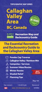 Clark Geomatics Callaghan Valley Area Map-2nd Ed.
