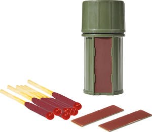 UCO Hurricane Match Container with 25 Matches