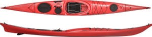 Kayak Baffin P2 avec dérive de Boréal Designs