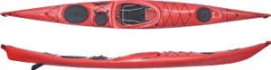 Kayak Baffin P1 avec dérive de Boréal Designs