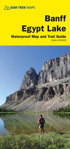 Banff-Egypt Lake Map 2nd Edition de Gem Trek Publishing