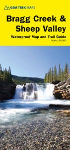 Bragg Creek  & Sheep Valley Map 7th Edition de Gem Trek Publishing