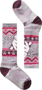 Smartwool Wintersport Full Cushion Polar Bear Pattern OTC Socks - Children to Youths