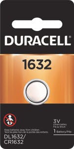 Duracell DL1632B Battery 3V.Lithium Battery
