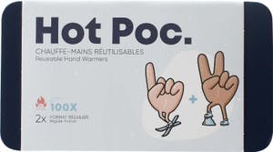 Chauffe-mains réutilisable de Hot Poc