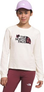 The North Face Graphic Long Sleeve T-Shirt - Girls' - Children to Youths