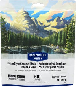 Backpacker's Pantry Cuban Coconut Black Beans and Rice