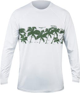 Xcel Ventx Island Palm Long Sleeve Shirt - Men's