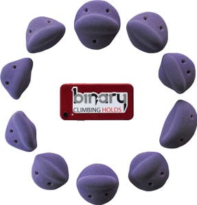 Binary Holds Fat Lips Recycled 10 Crimp Hold Pack