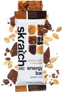 Skratch Labs Energy Bar Peanut Butter and Chocolate
