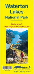 Waterton Lakes National Park Map 5th edition de Gem Trek Publishing