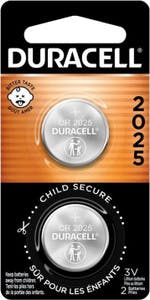 Duracell 2025 3V Lithium 2 Pack