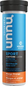 Nuun Sport & Caffeine Electrolyte Replacement Tablets Mango Orange