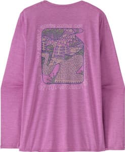Haut à manches longues graphique Capilene Cool Daily de Patagonia - Femmes