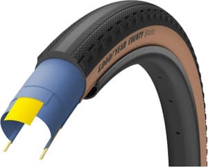 County Ultimate Tubeless Complete 700c Gravel Folding Tire de Goodyear
