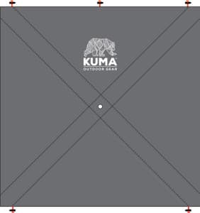 Panneaux d’intimité Bear Cub Gazebo de Kuma