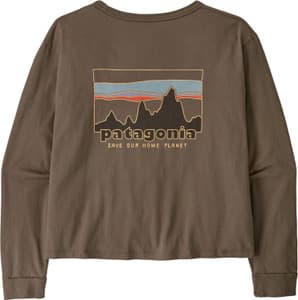 T-shirt à manches longues biologique coupe relaxé '73 Skyline de Patagonia - Femmes