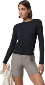 T-shirt Lux Crew de L/S de Vuori - Femmes