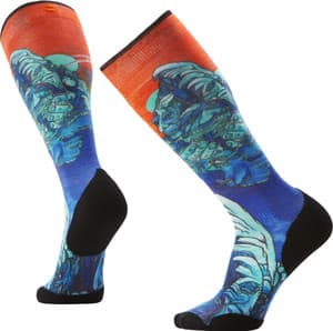 Smartwool Ski Targeted Cushion Winter Haze Print OTC Socks - Men's