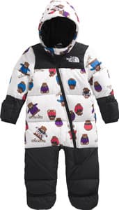 Combinaison imprimé 1996 Rétro Nuptse de The North Face - Bébés