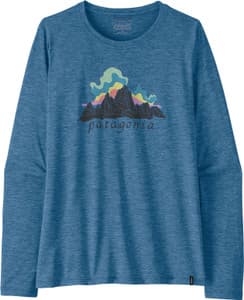 Patagonia Long Sleeve Cap Cool Daily Shirt - Fitz Roy Nimbus - Women's