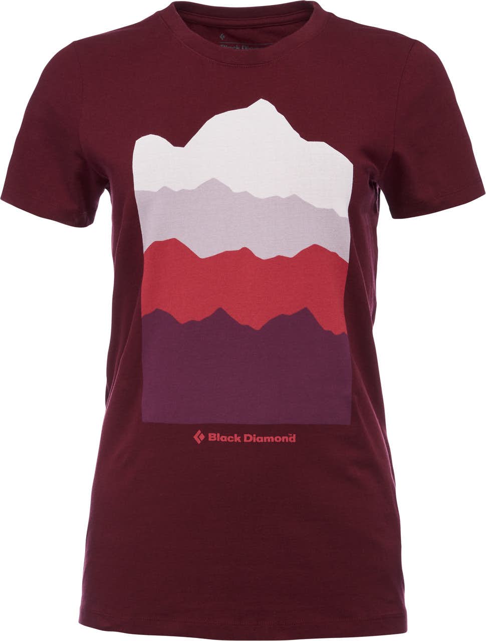 Vista T-shirt Short Sleeve Bordeaux