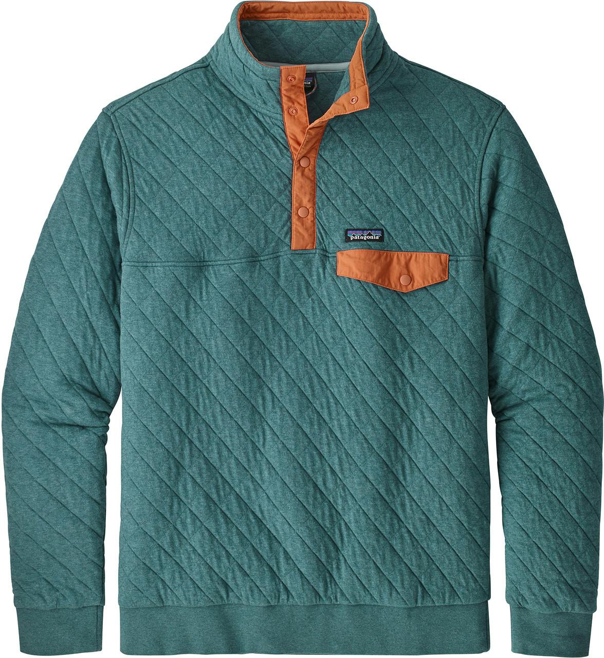 Cotton Quilt Snap-T Pullover Tasmanian Teal
