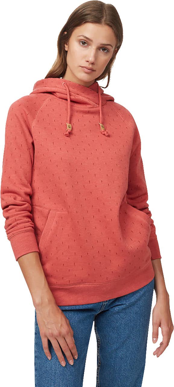 Burney Hoodie Mineral Red/Small Tree