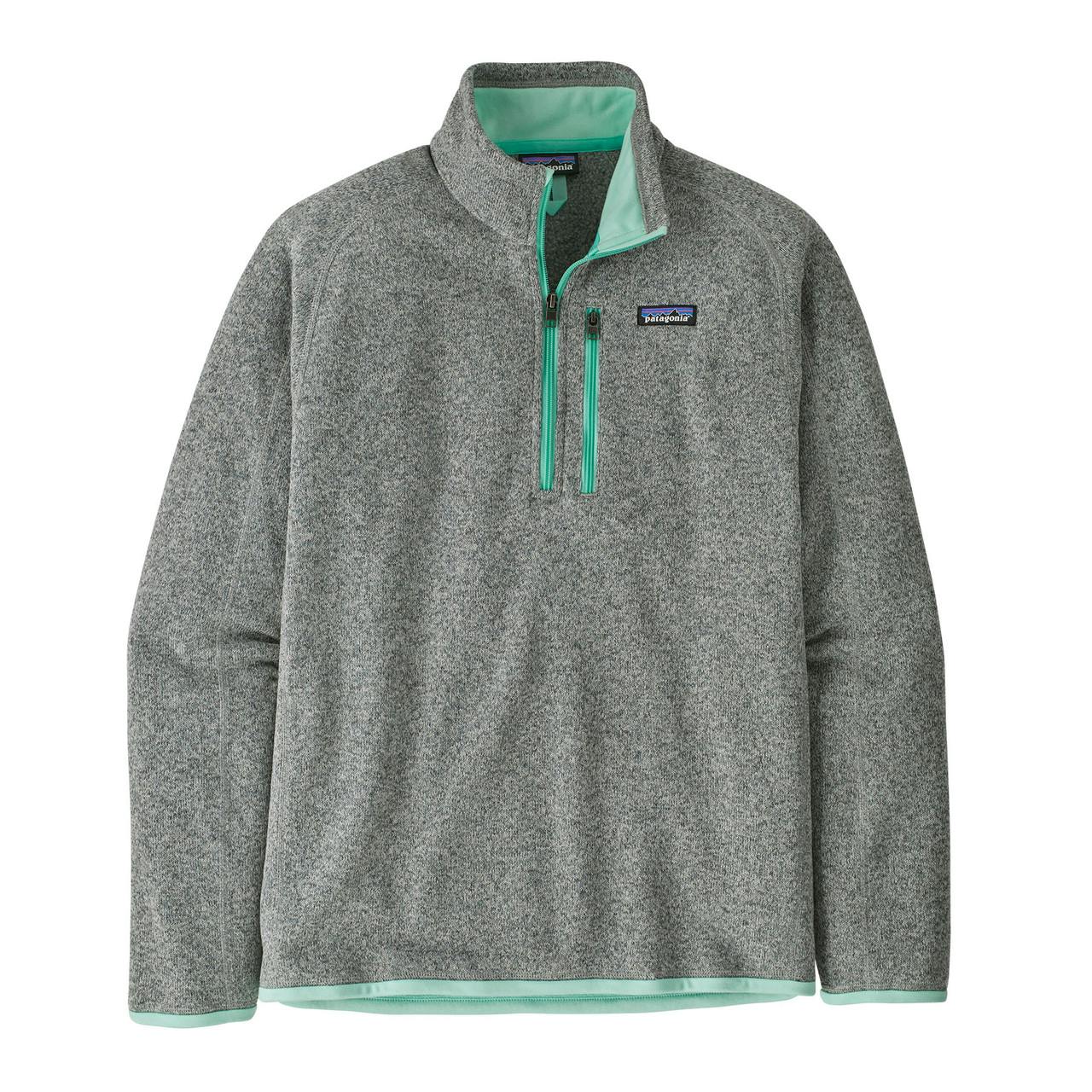 Better Sweater Quarter Zip Stonewash/Early Teal