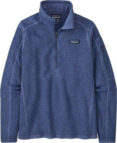 Chandail à glissière courte Better Sweater Bleu courant