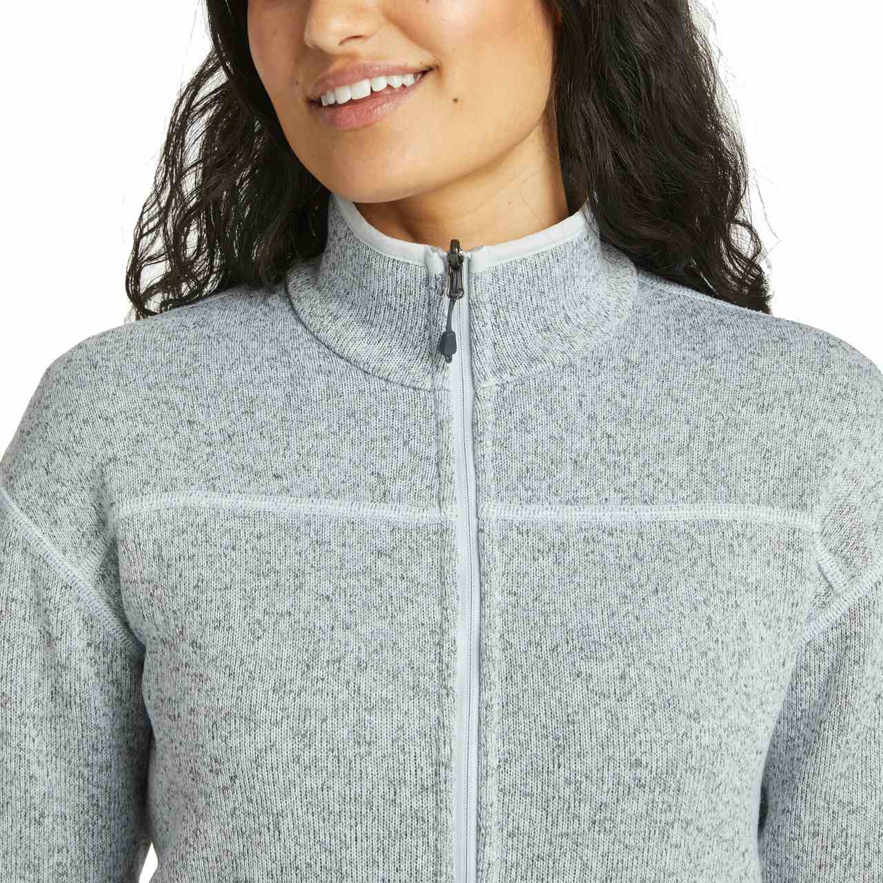 Voyager Reversible Sweater Gray Dawn Heather