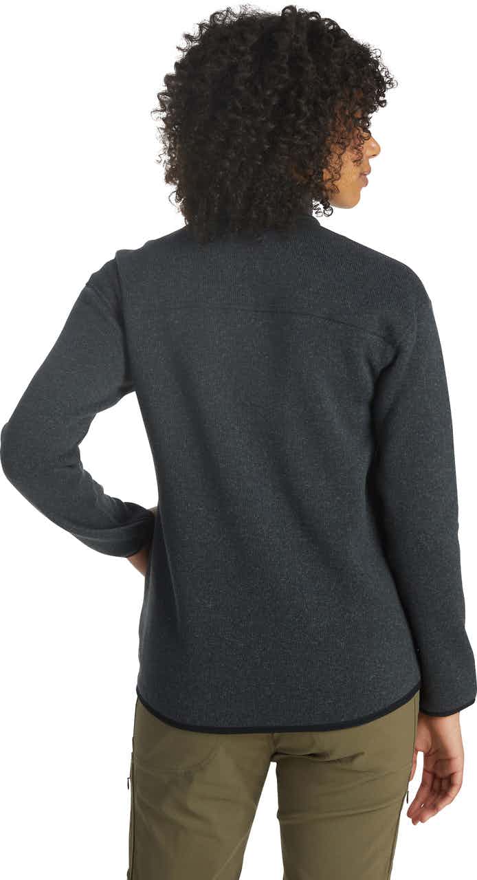 Voyager Reversible Sweater Black Heather
