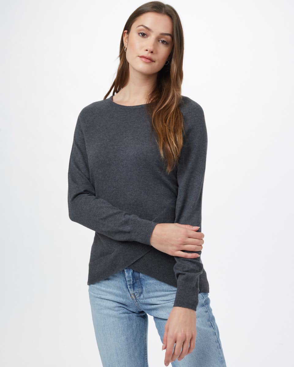 Highline Cotton Acre Sweater Dark Grey Heather