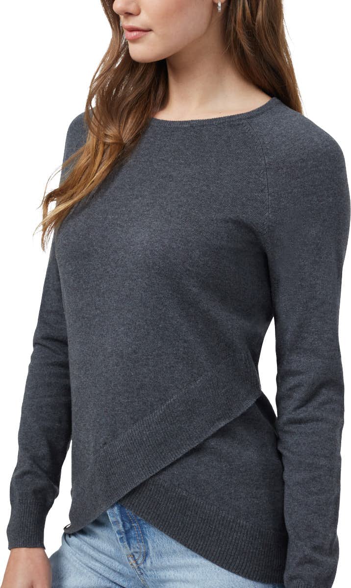 Highline Cotton Acre Sweater Dark Grey Heather