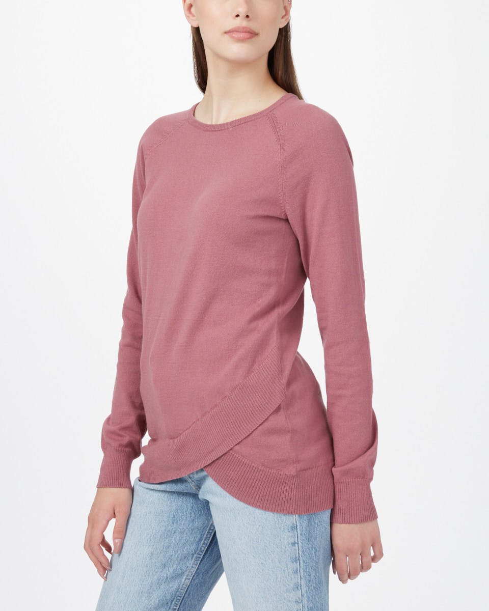 Highline Cotton Acre Sweater Crushed Berry