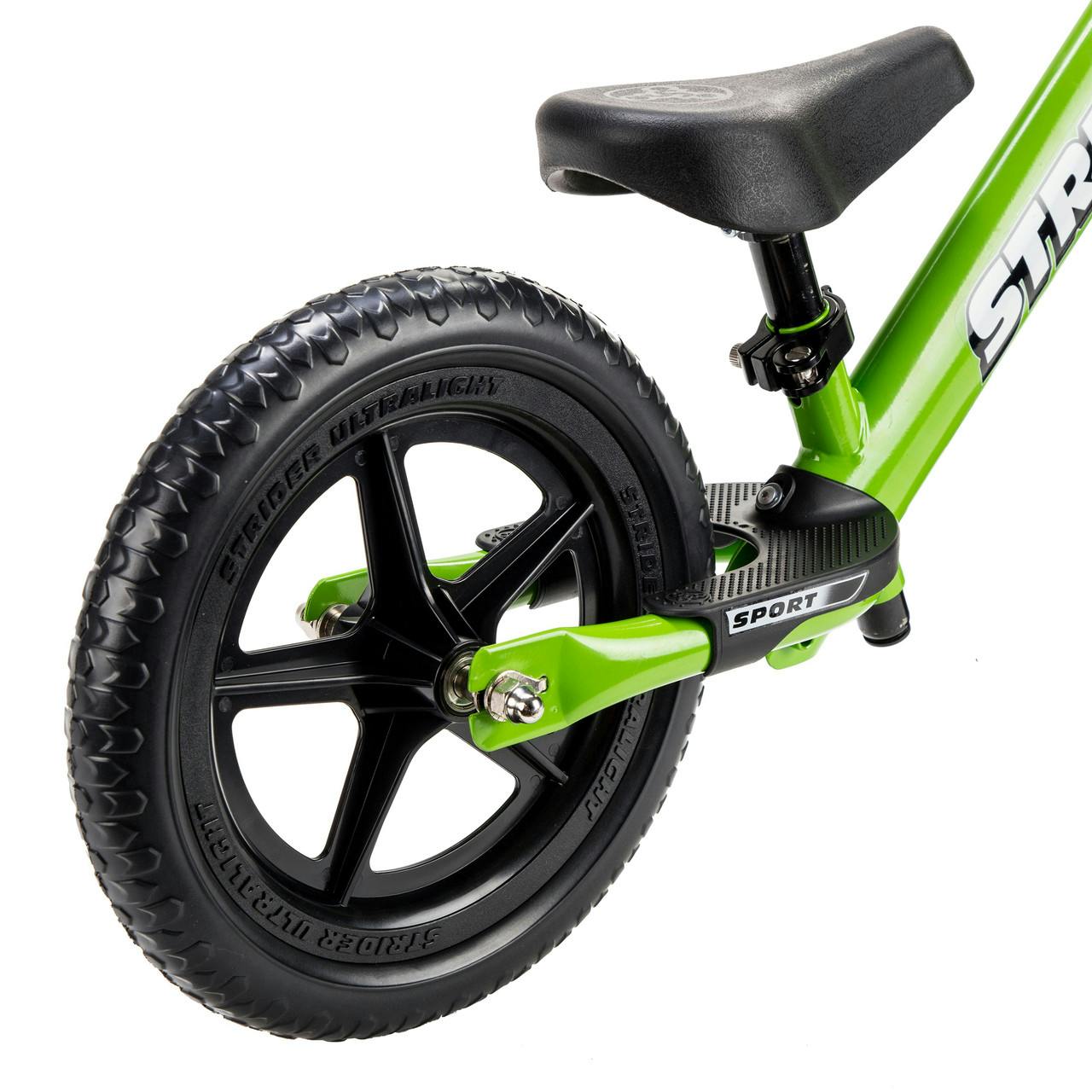 12 Sport Balance Bike Green