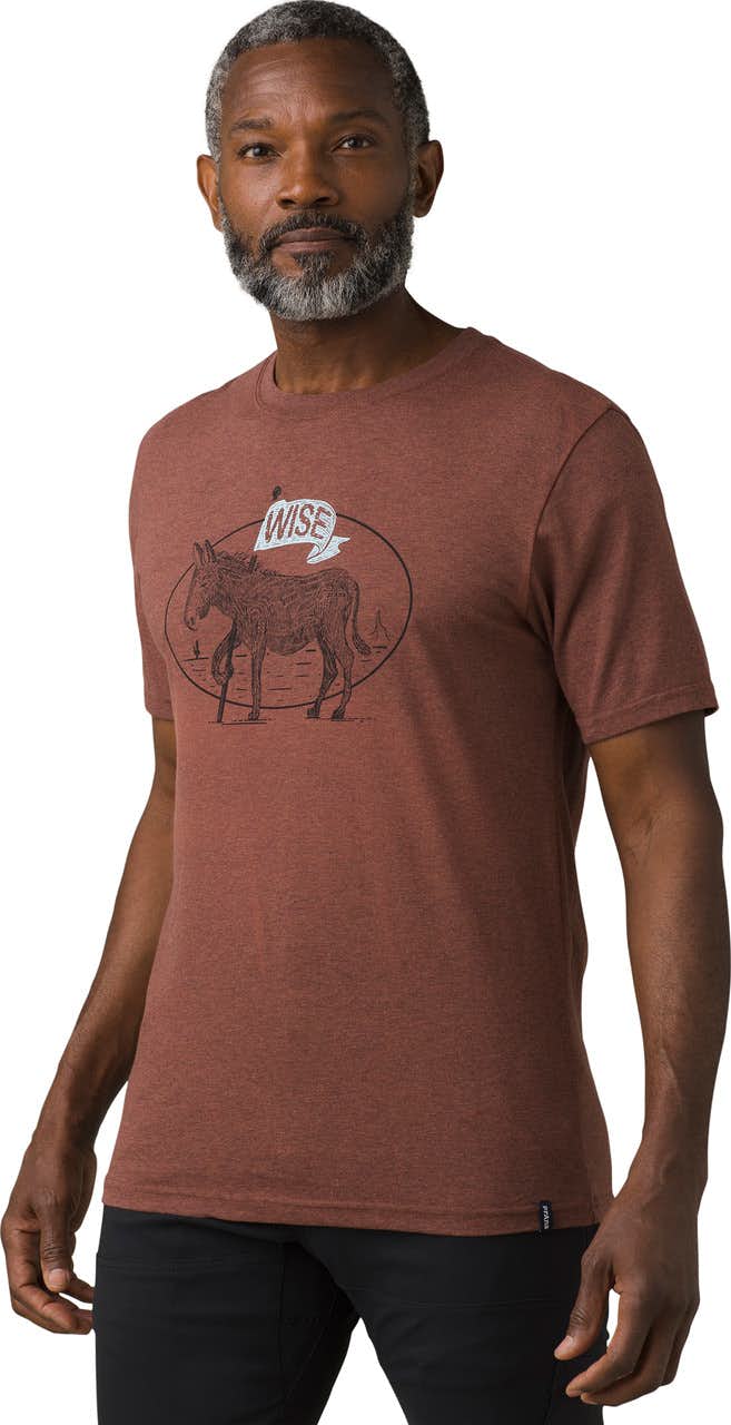 T-shirt Wise Ass Journeyman Clou de girofle chiné